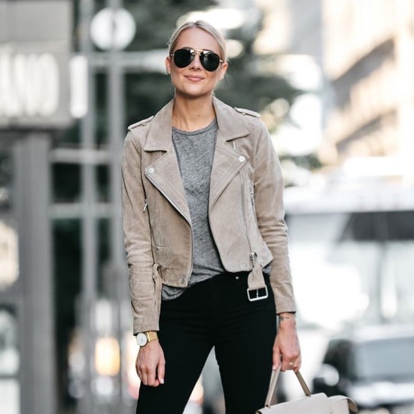 BlankNYC Suede Jacket in Sand Stoner large. - Picture 2 of 7